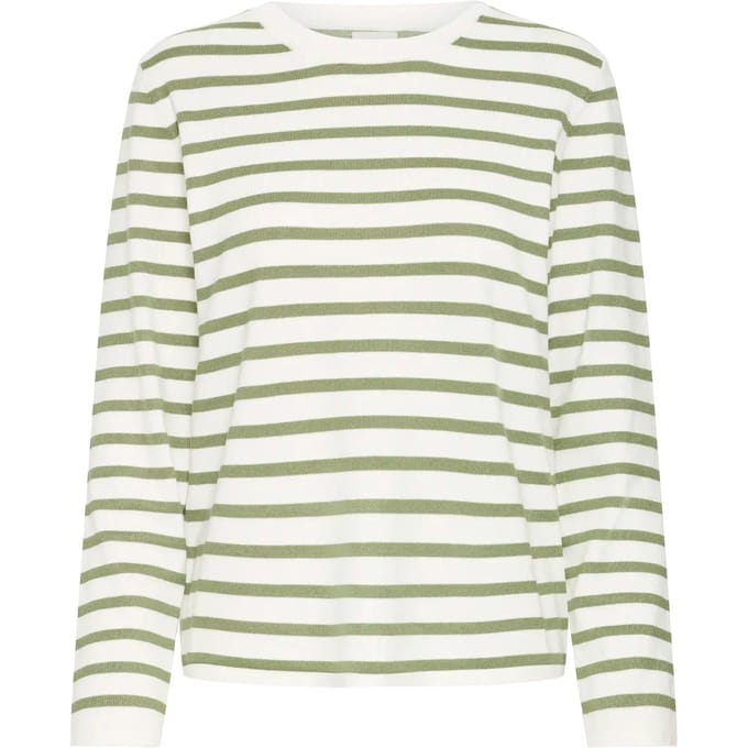 ICHI - IHLULS O-NECK LS - Dames - Gebreide truien