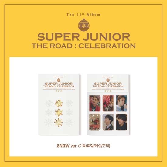 SUPER JUNIOR 11e Album Vol.2 'The Road' : Viering' SNOW white