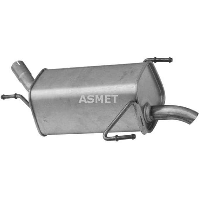 Geluiddemper achter ASMET 05.132
