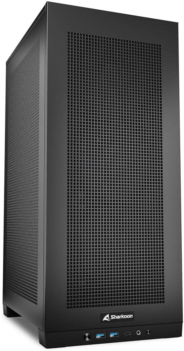Compacte Mini-ITX PC Behuizing met Ruimte voor Grote GPU's