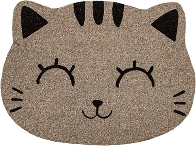 Deurmat Grijze Kat