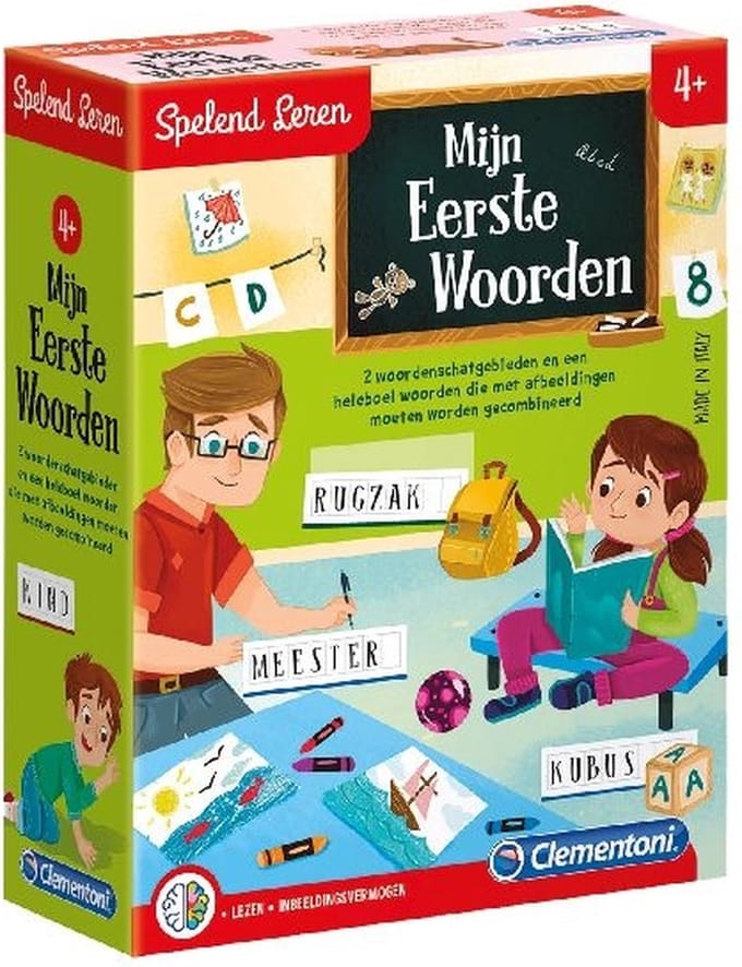 Clementoni Spelend Leren Mijn Eerste Woordjes Educatief spel