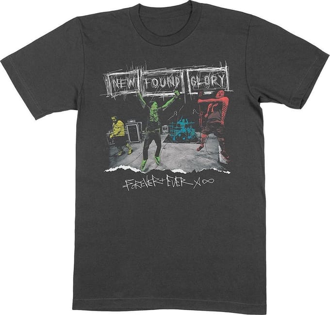 New Found Glory - Stagefreight Heren T-shirt - M - Zwart