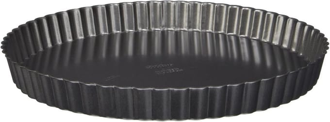 Ronde Quiche- en Taartvorm met Losse Bodem - 22.5 cm