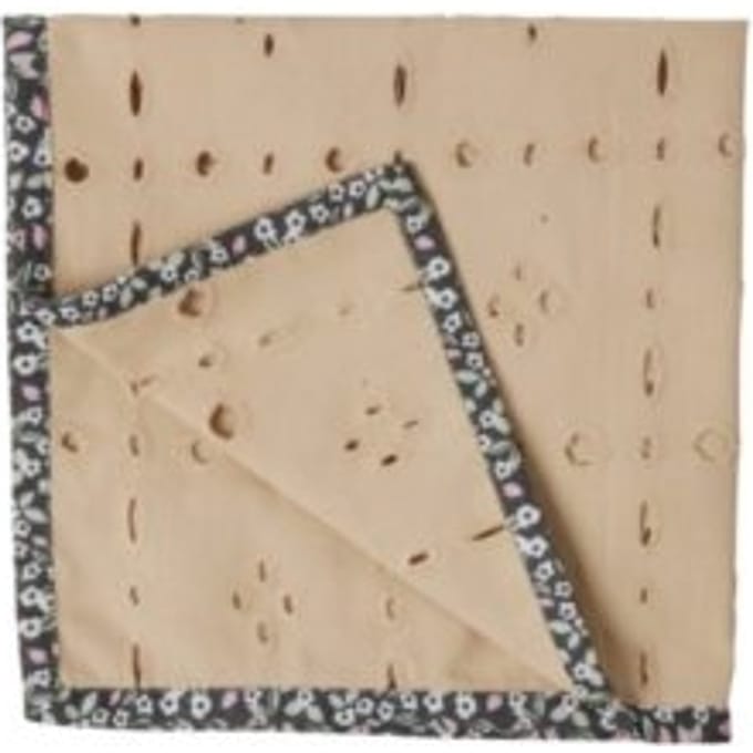 Rice katoenen servetten beige set van 2