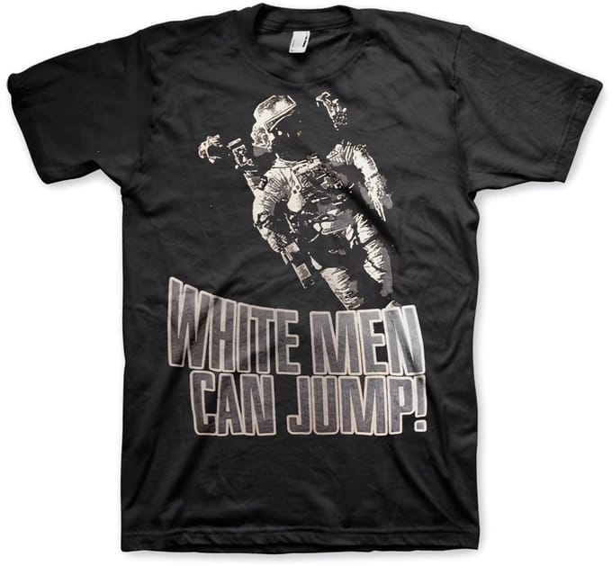 Hybris White Men Can Jump T-shirt SH-1-15535-H31-4