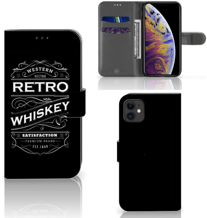 Apple iPhone 11 Book Cover Whiskey