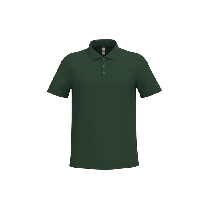 iDeal Basic Brand Heren piquépolo IB220 - Ideal Forest Green - M
