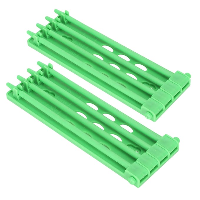2 stuks Duiven Pootring Houder Plastic Duiven Banden Rek Frame voor Papegaaien Kip Eend Arend Poot