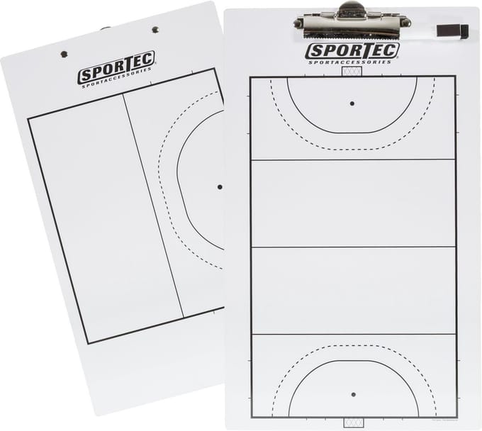 Sportec Coachblok - wit/zwart