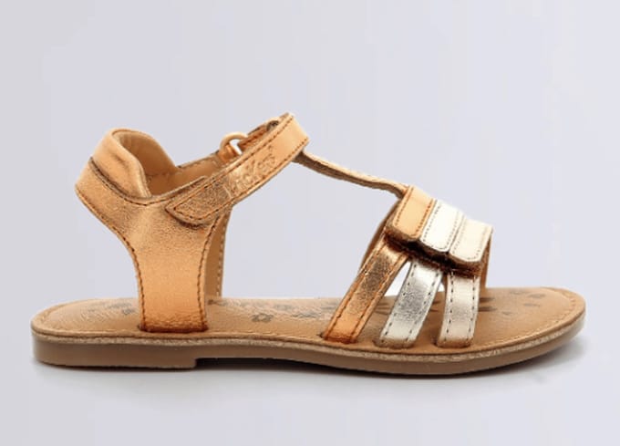 Kickers Meisjes Sandaal | Rosegold | Maat: 32