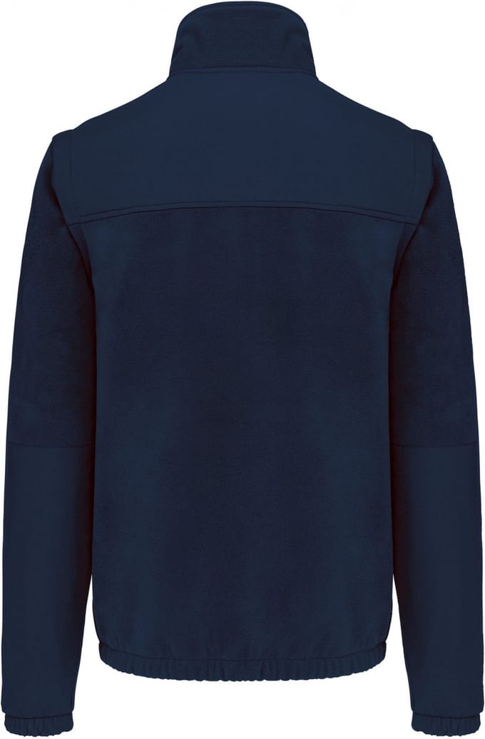 WK. Designed To Work Fleecejas met afneembare mouwen WK9105 - Navy - M
