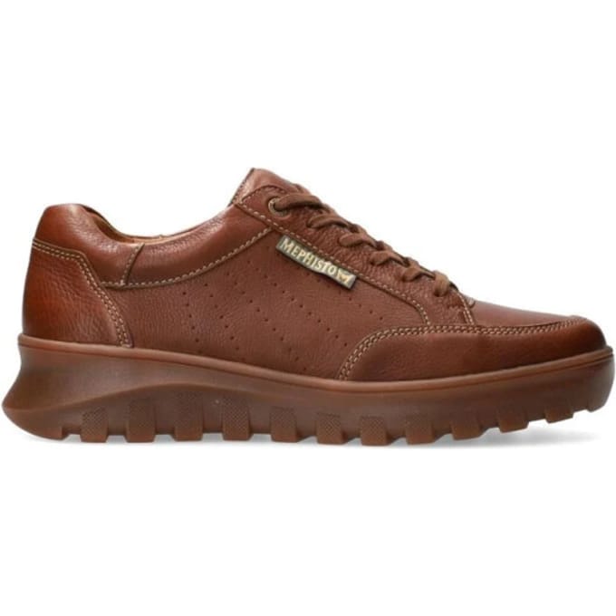 Mephisto Flynn - heren sneaker - Bruin - maat 42.5 (EU) 8.5 (UK)