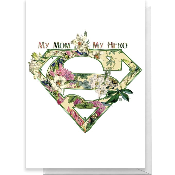 Superman Mother's Day Greetings Card - Giant Card