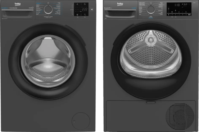 Beko BM3WFT3841A SteamCure + Beko BM3T3824A SteamCure