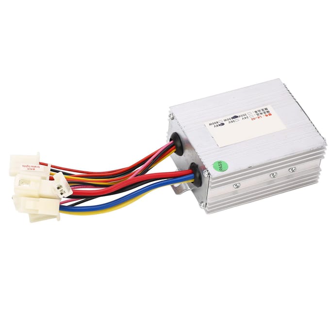 Contrôleur de Moteur Brossé pour Vélo Électrique Professionnel 48V 500W Alliage d'Aluminium white