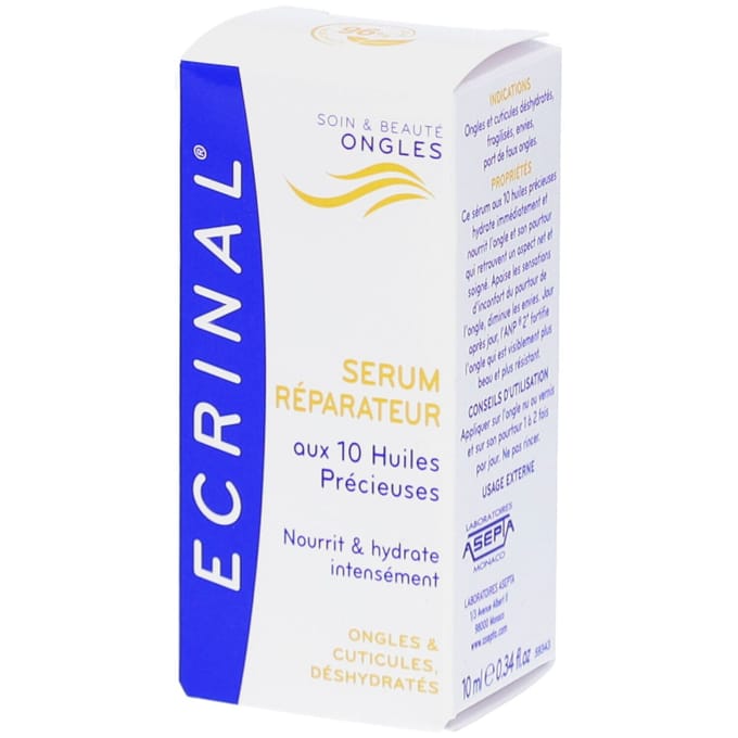 Ecrinal Herstellend Serum Met 10 Kostbare Oliën Concentraat