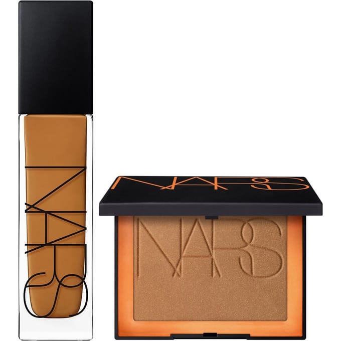 NARS Natural Longwear Foundation 30ml and NARS Blush Orgasm 4.8g Bundle (Various Shades) - Marquises