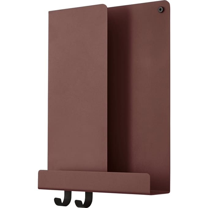 Muuto Folded rek - deep red - 29,5 x 40 cm