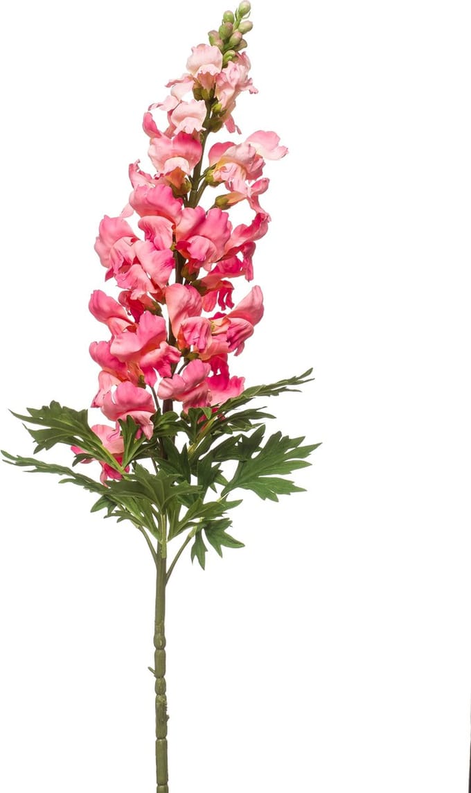 Emerald - Kunstbloem Leeuwenbek 92cm roze - Kunstplant voor binnen