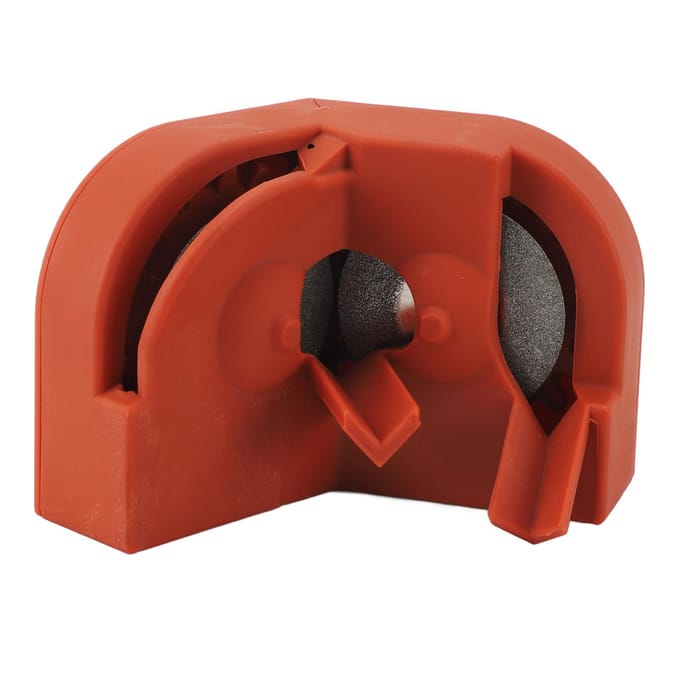 Affûteuse de forets orange, portable et polyvalente, pour acier rapide