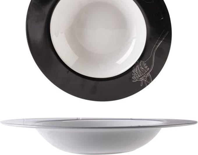 Cosy & Trendy Pasta Black Pastabord D27.5xh5cm