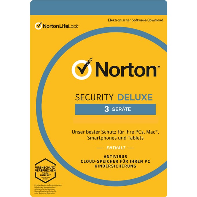 Symantec Norton Security Deluxe 3.0 5 Apparaten 2 Jaar
