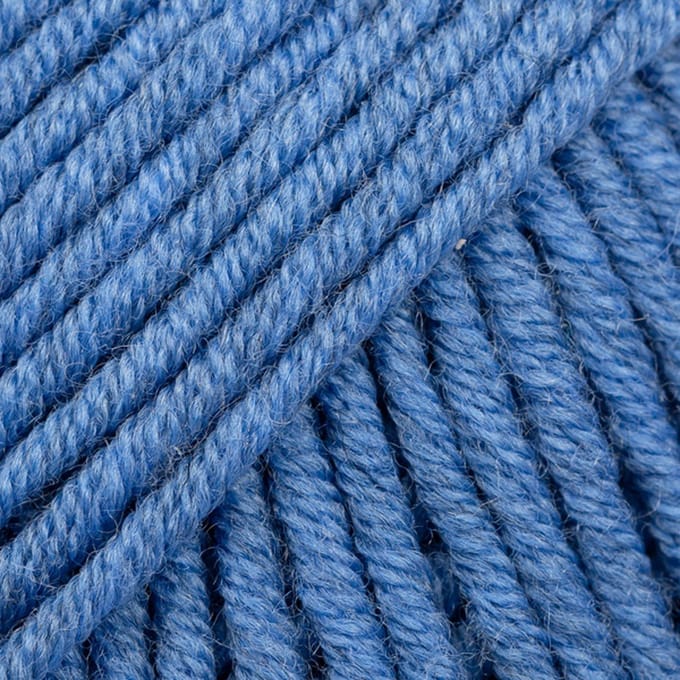 DROPS Big Merino Uni Colour - 07 denimblauw - Wol Garen