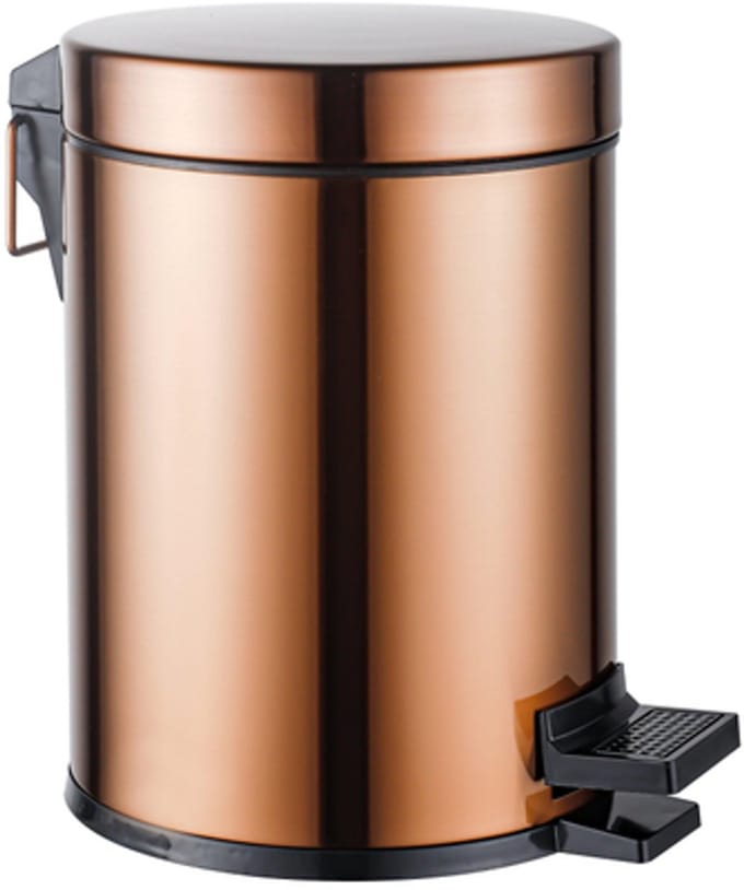 FugaFlow Efficiente Acces pedaalemmer - 5 liter - rond - koper -
