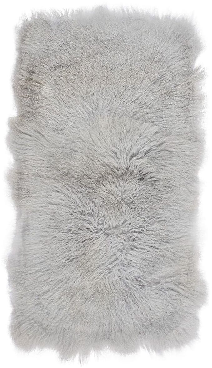 Sheepskin House - Plaid van Curly Schapenvacht - 60x120 cm