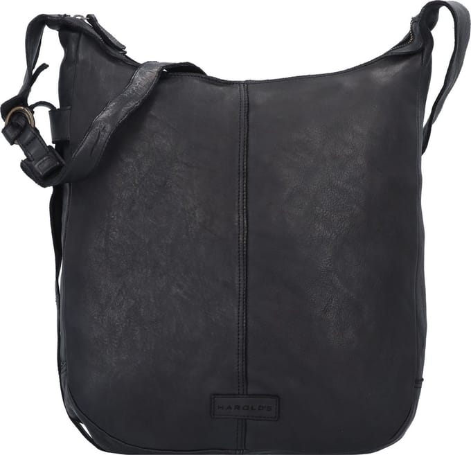 Harold's Submarine Schoudertas Leer 31 cm - Dames - schwarz