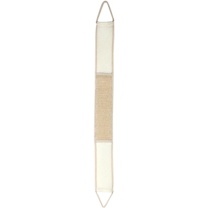 Lichaam Exfoliërende Katoen Linnen Handdoek Douche Rug Scrubben Bad Hulpmiddel white