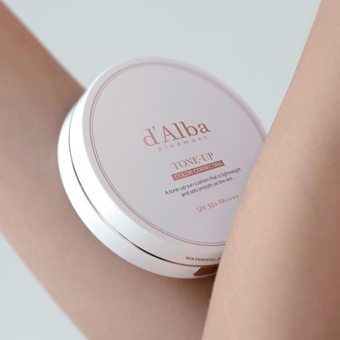 [d'Alba] Waterfull Tone Up Zonnekussen SPF 50+ PA++++ 15g