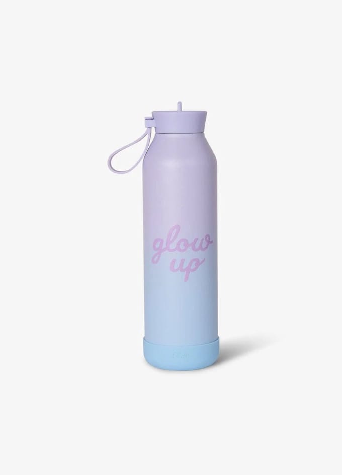 Citron | medium water bottle 500ml glow up purple blue