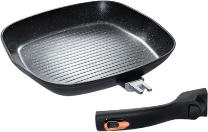 Berlinger Haus Grillpan 2,1 Liter 28 Cm Aluminium Zwart