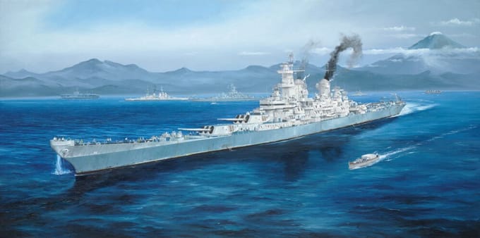 Hobby Boss 86516 USS Missouri BB-63 Bouwpakket Schaal 1:350