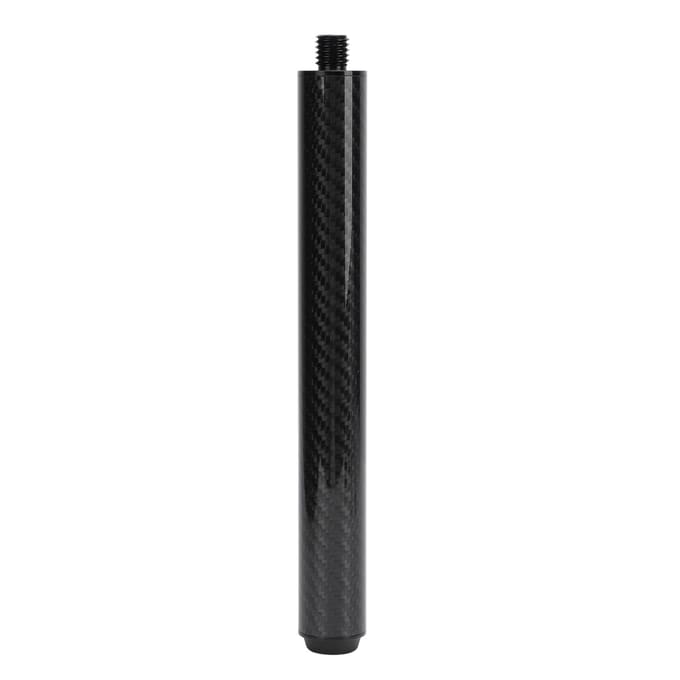 Biljart Pool Keu Verlengstuk 10 Inch Koolstofvezel Pool Keu Verlengstok met Achterplug voor gray