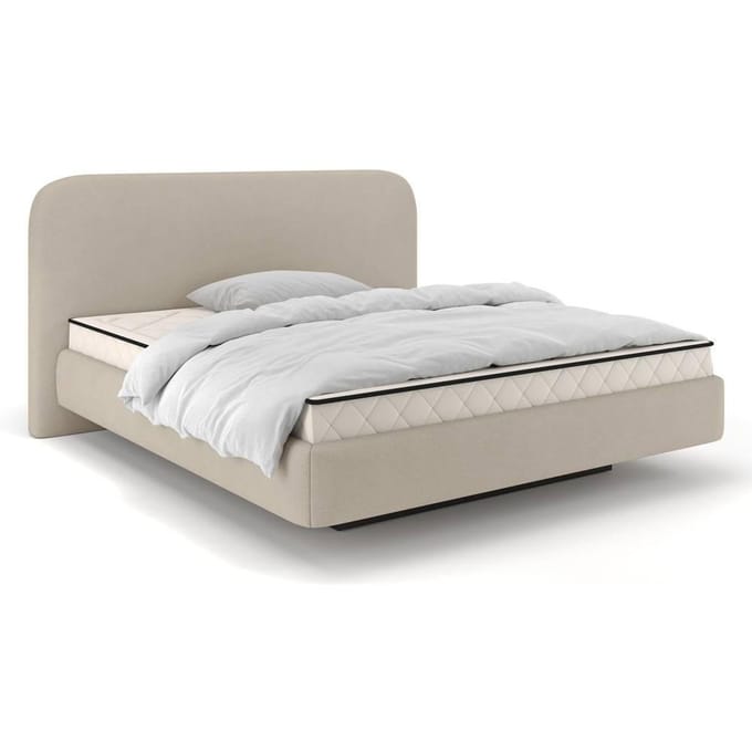 Bedframe Rosello 120 x 200 cm chenille met opbergruimte | NADUVI Collection