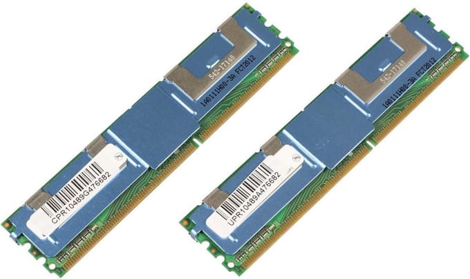 CoreParts MMD0074/2GB geheugenmodule 2 x 1 GB DDR2 ECC
