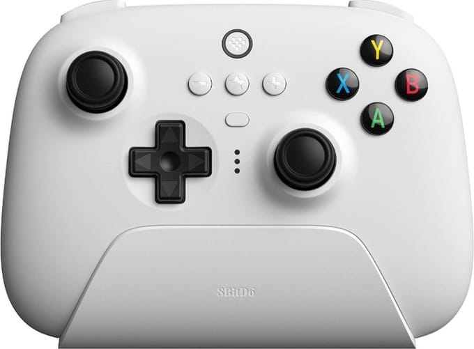 8Bitdo Ultimate 2.4G Wit RF Gamepad Digitaal Android, PC, iOS