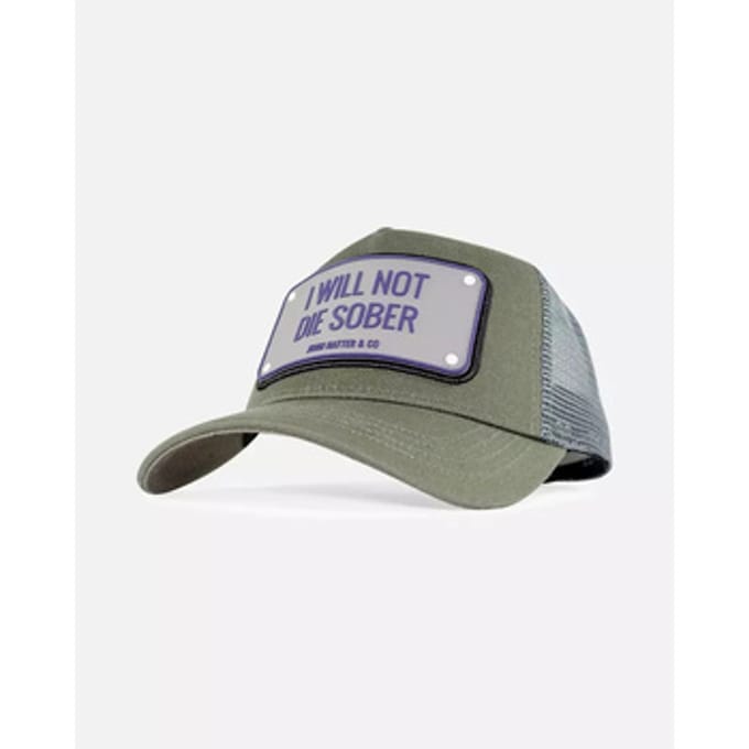 Trucker Pet Met Rubber Badge John Hatter I Am The Captain Now