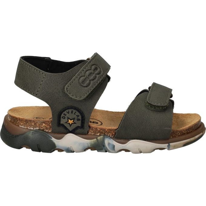 Develab Velcro Sandalen groen Imitatieleer - Maat 32