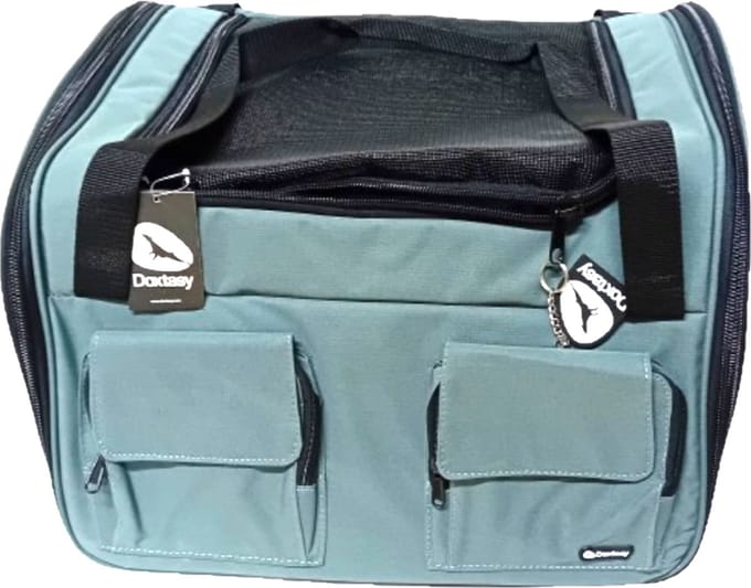 Doxtasy autozitje voor honden tot 10 kg. grijs
