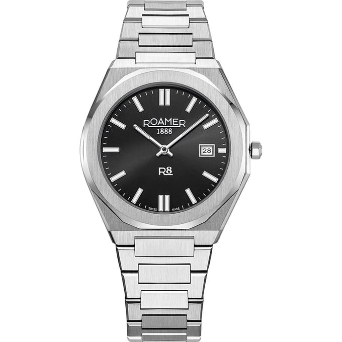 Roamer 972980 41 85 20 - Horloge - Roestvrij staal - Zilver - 41 mm