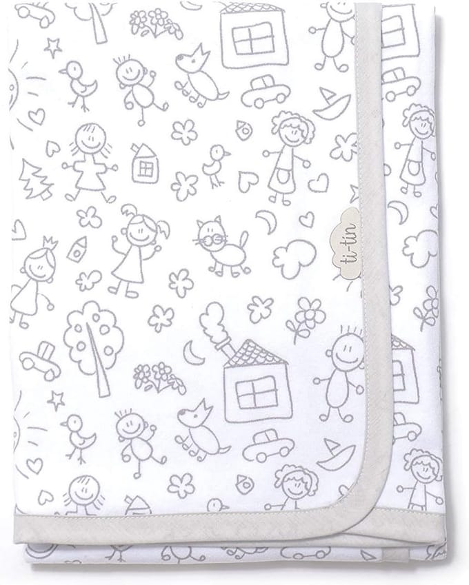 Extra Zachte Hydrofiele Luiers en Verschoonmat - 80x75 cm - 100% Katoen