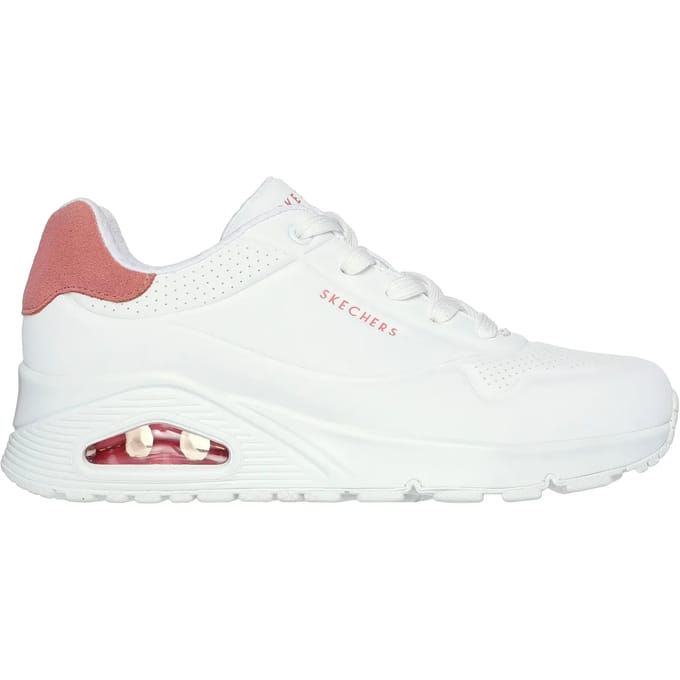 Skechers Uno - Pop Back - Dames Sneakers - Wit