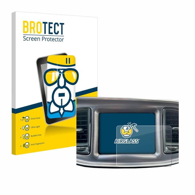 Screenprotector voor Dodge Challenger Uconnect 8.4" 2015-2022 Beschermglas transparant