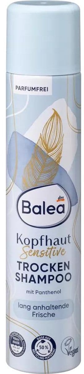 Balea Sensitive Droogshampoo 200 ml Vegan | Gevoelige Hoofdhuid