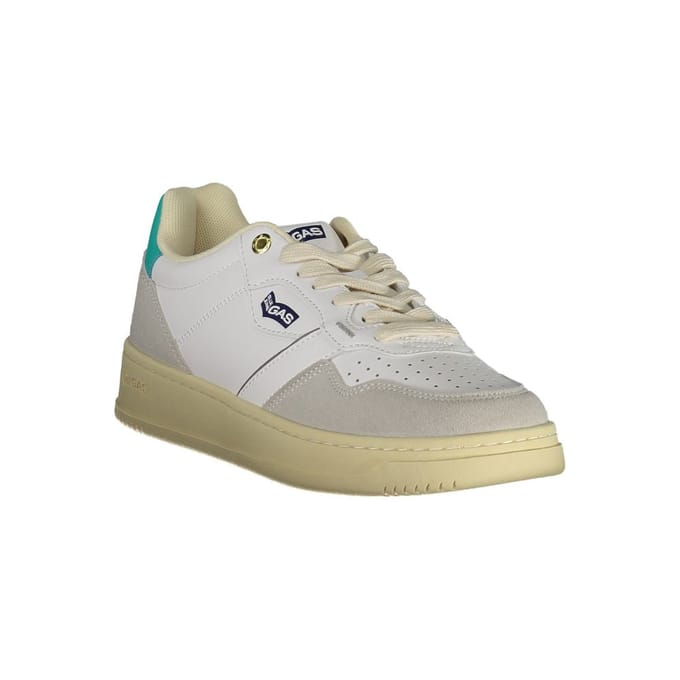 Gas Bianco Polyurethaan Vrouwen Sleehak Sneakers