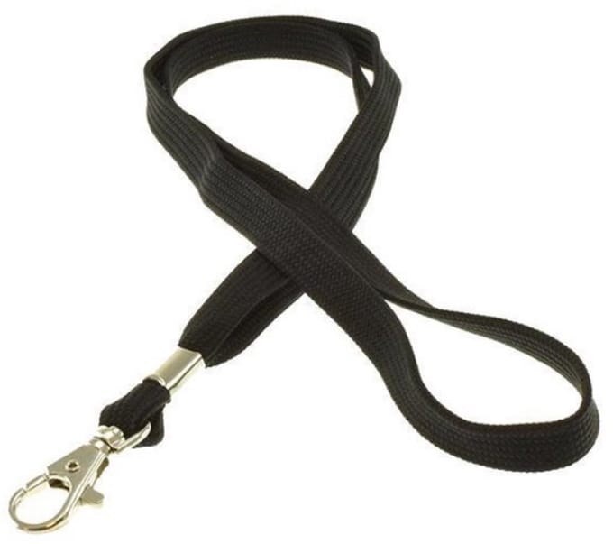 New Age Devi - 1-Zwart Keycord Lanyard Neklint Sleutelkoord